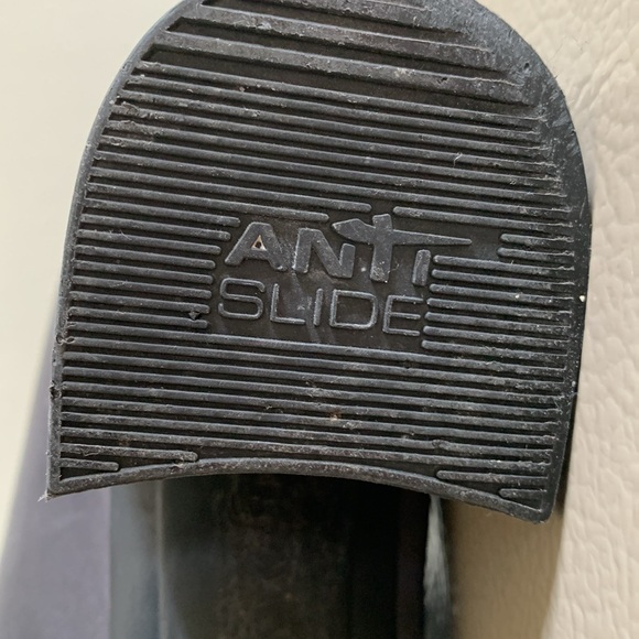 TAMARIS Loafers 2 in Heel Navy Blue Size 37 (6.5/7) - Picture 7 of 13